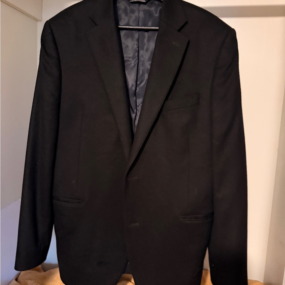100% Cashmere Saks Fifth Avenue Black label Sport coat